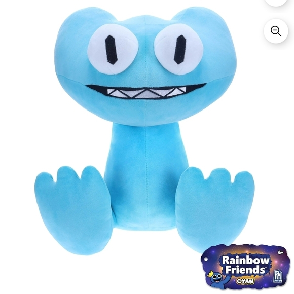 Rainbow friends Other - Rainbow Friends Giant Plush Cyan